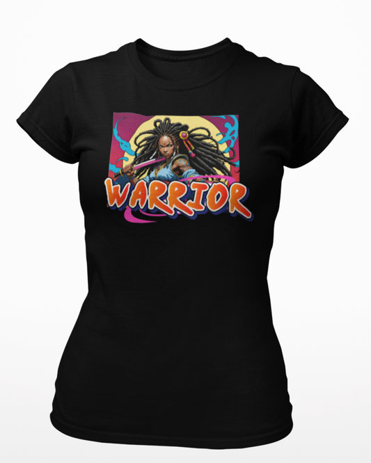 Naruto-Inspired "Warrior Queen" Womens t-shirt