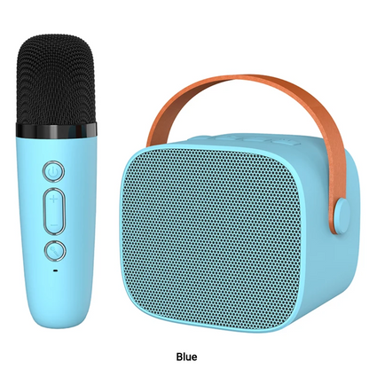 Mini Portable Bluetooth Karaoke  Speaker and Microphone