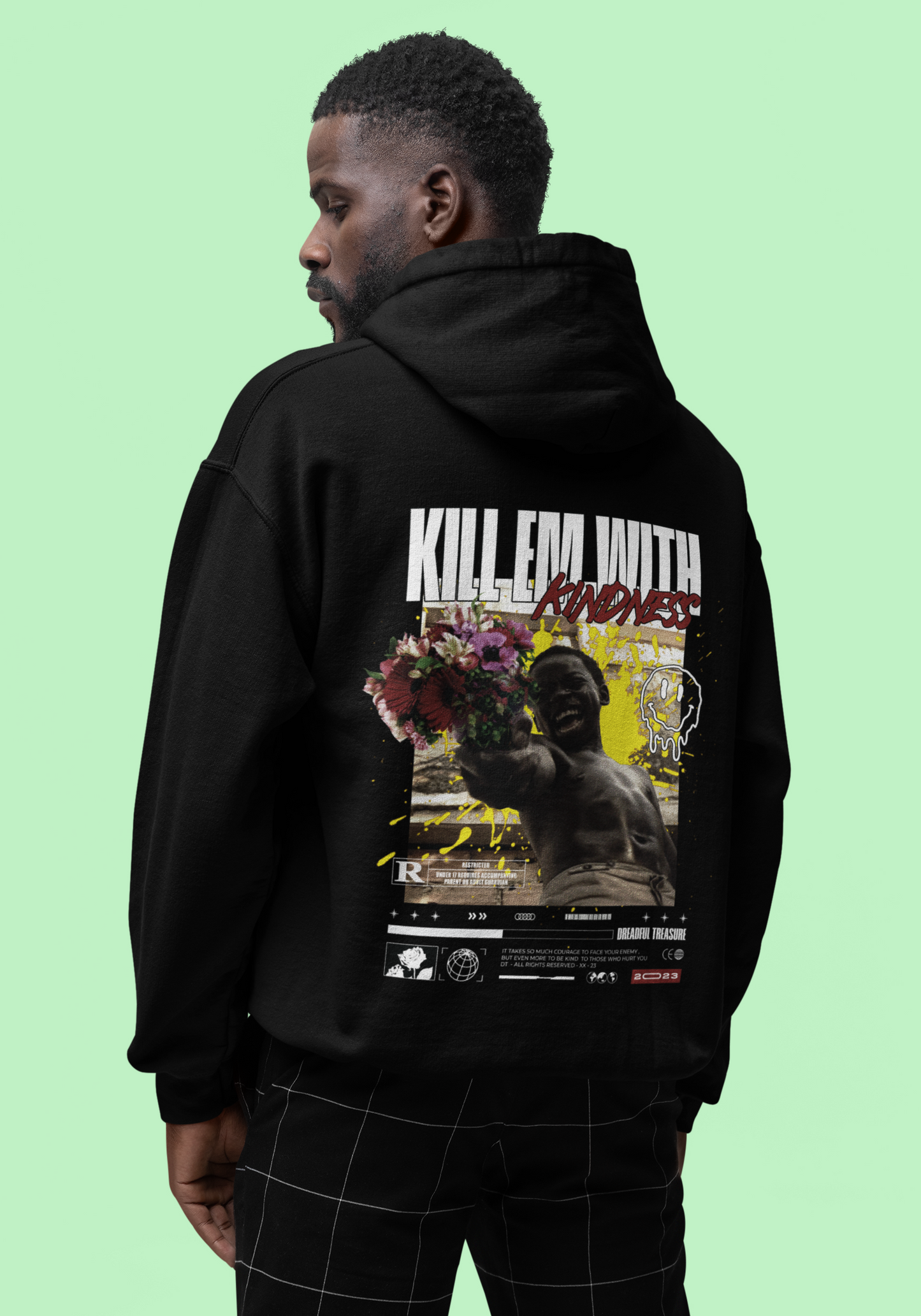 "Killem with Kindness" Unisex Hoodie