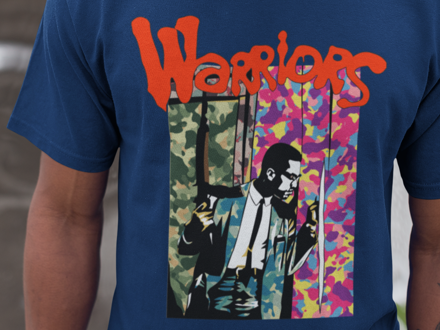 Malcolm X Color Camo Unisex T-Shirt