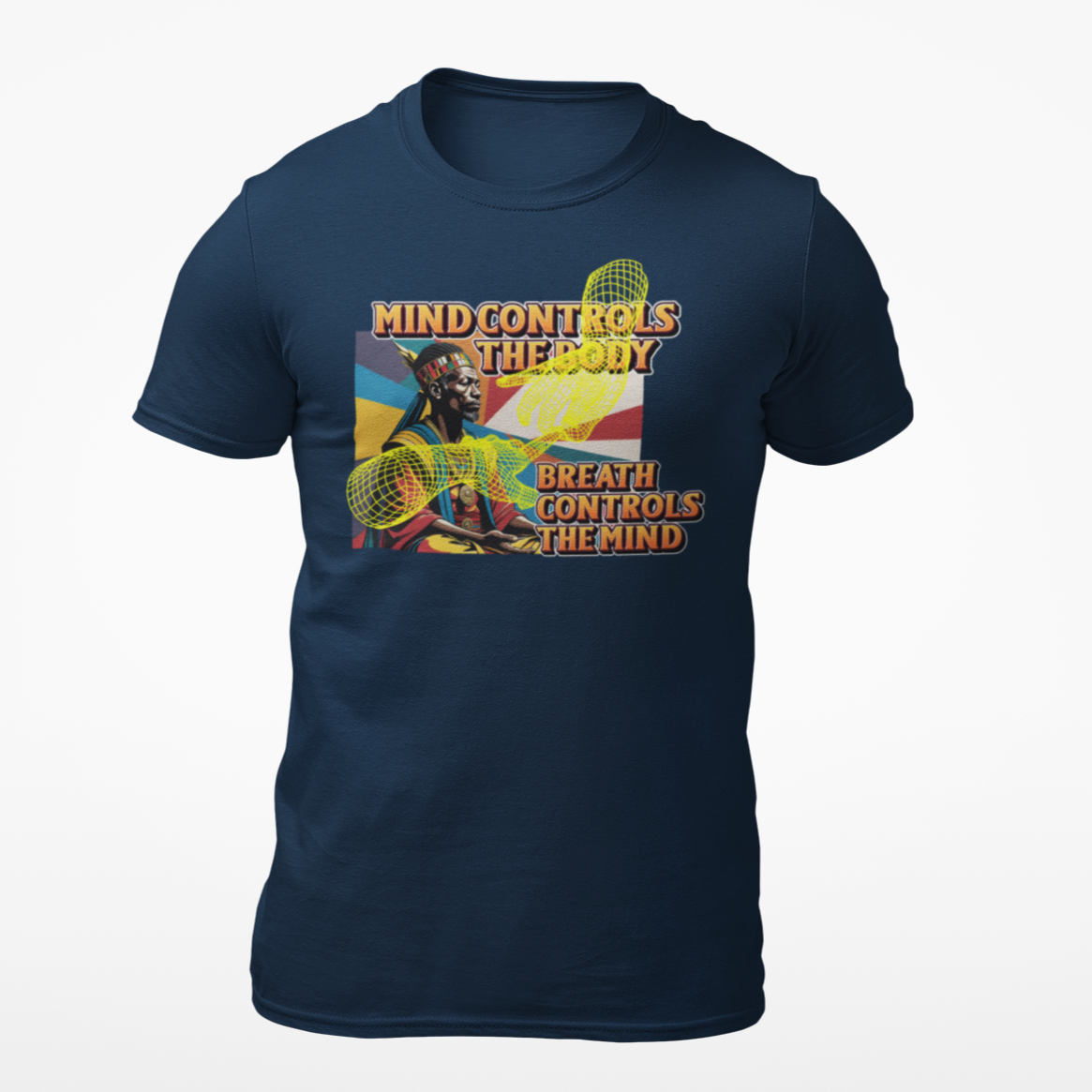 "Breath Controls the Mind" T-shirt