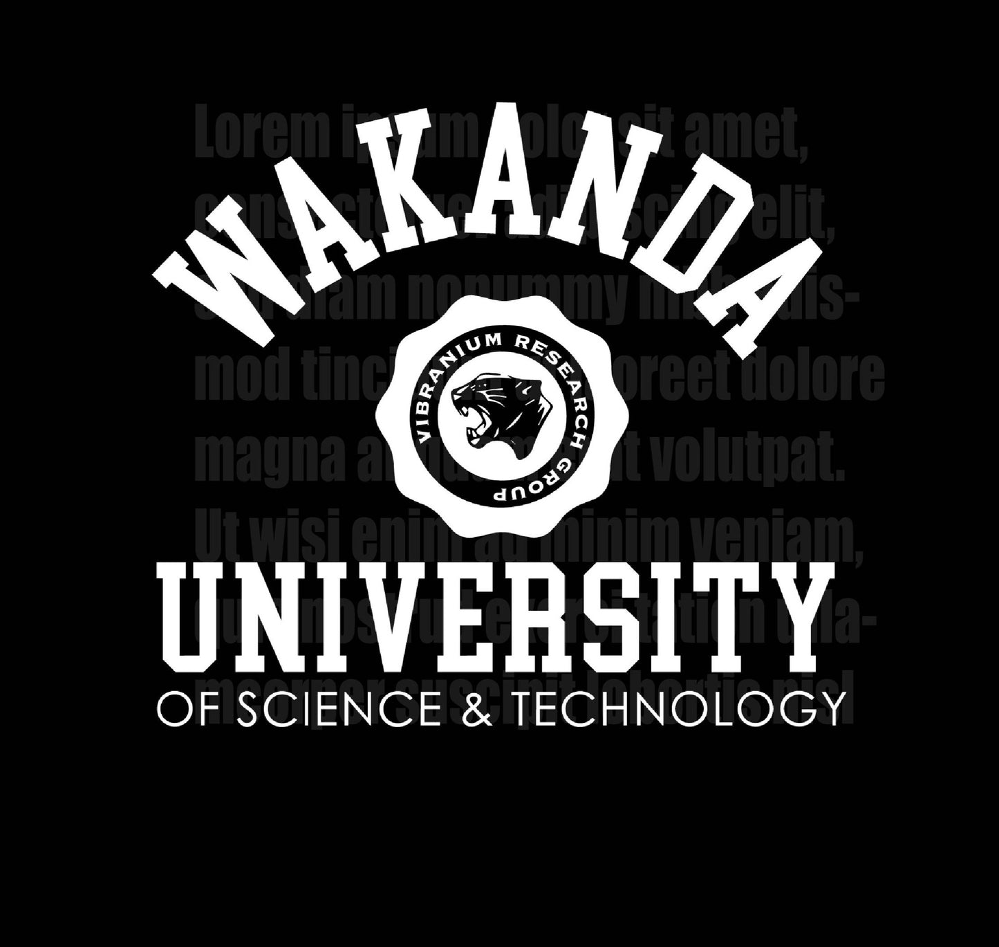 Wakanda University T-Shirt