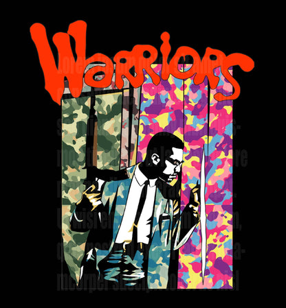 Malcolm X Color Camo Unisex T-Shirt